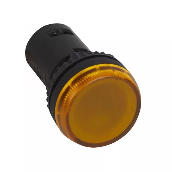 VOYANT MONOBLOC AVEC LED INT�GR�E IP69 OSMOZ COMPLET - JAUNE - 230V~