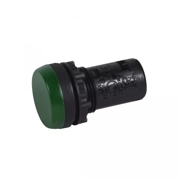 VOYANT MONOBLOC AVEC LED INT�GR�E IP69 OSMOZ COMPLET - VERT - 130 V~