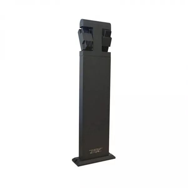 WALLY POTELET RECT 8W 3000K DIFFUSEUR ORIENT GS IP54