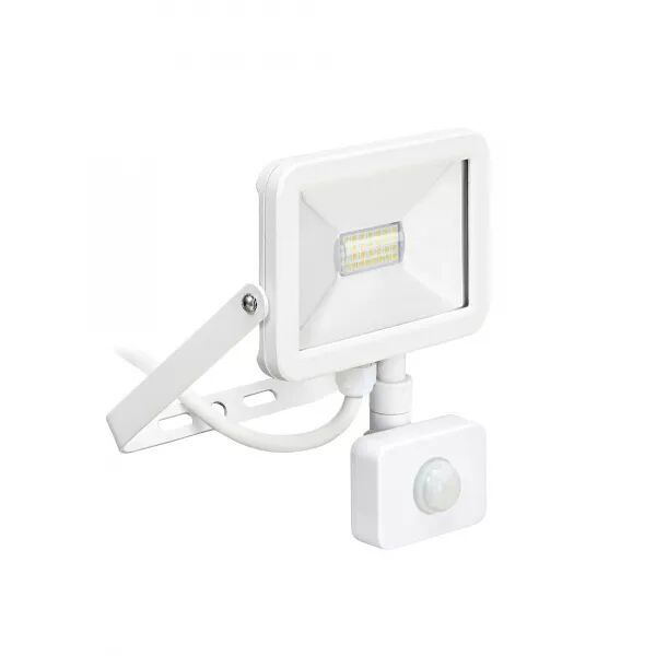 WINK 10 - PROJ. EXT. IP65 IK08, BLANC, LED INT�G. 110� 10W 3000K 900LM, A/SENSOR