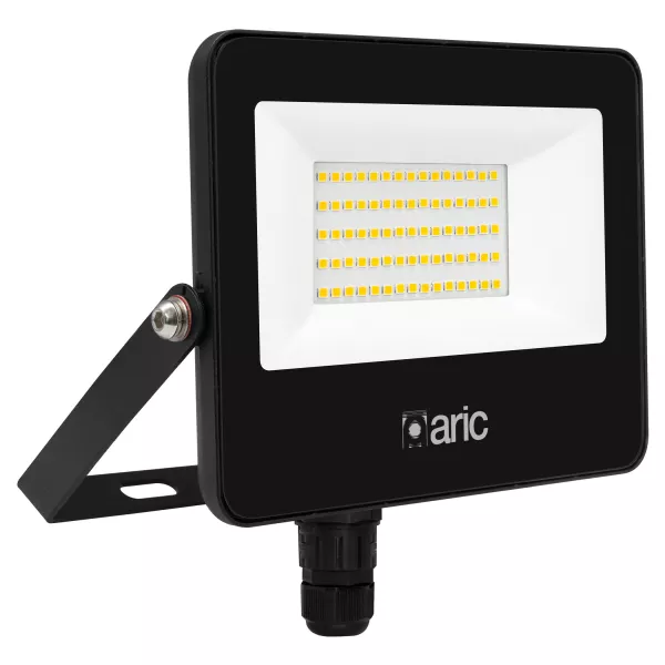 WINK 2 - Proj. Ext. IP65 IK08, noir, LED 110� 50,6W 3000K 5000lm,connecteur IP68 (51314)