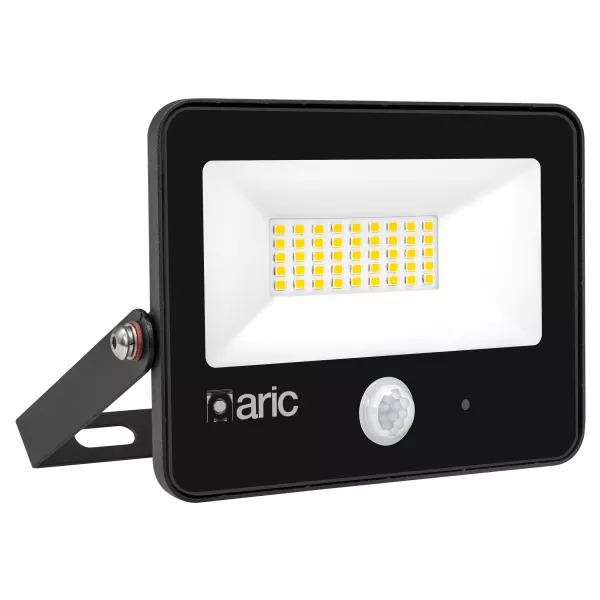 WINK 2 PIR sensor - Proj. Ext. IP65 IK08, noir, LED 110� 32,4W 4000K 3300lm (51308)