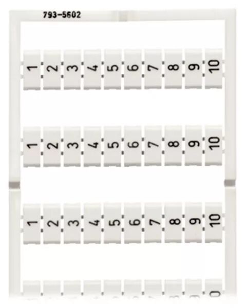 WMB REPER 5-5,2MM IMPR.V 1-10(10X)