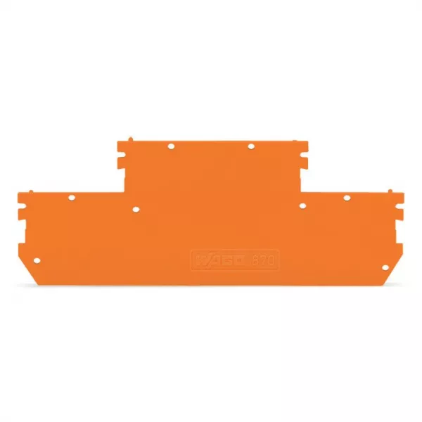 X-COM plaque extremite orange870-169