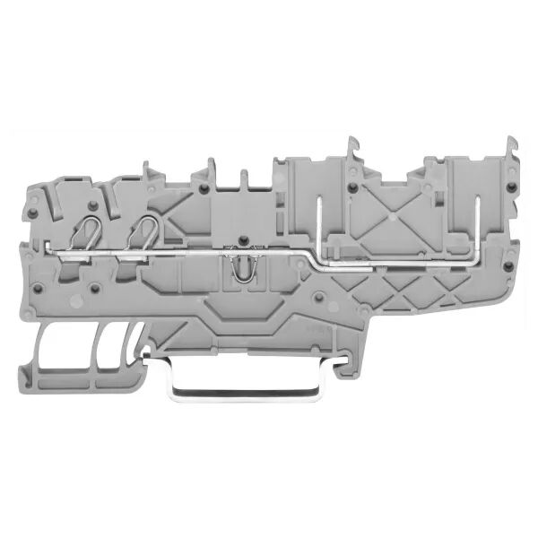 X-COM\'S  : Borne de base 2C / 2 broches / 1,0 (1,5) mm� / Gris (2020-1401)