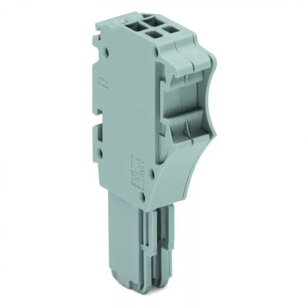 X-COM\'S  : Connecteur femelle 1C / 2 p�les / Gris (2020-102)