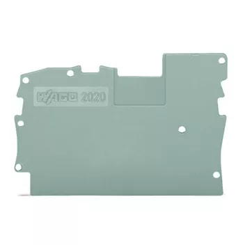 X-COM\'S  : Plaque d\'extr�mit� et interm�diaire 1C / 1 broche / Gris (2020-1291)