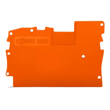 X-COM\'S  : Plaque d\'extr�mit� et interm�diaire 1C / 1 broche / Orange (2020-1292)