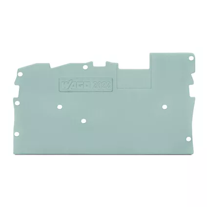 X-COM\'S  : Plaque d\'extr�mit� et interm�diaire 2C / 1 broche / Gris (2022-1391)