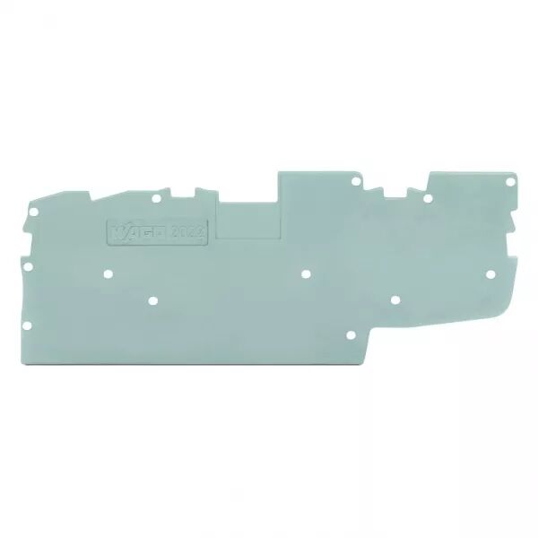 X-COM\'S  : Plaque d\'extr�mit� et interm�diaire 2C / 2 broches / Gris (2022-1491)