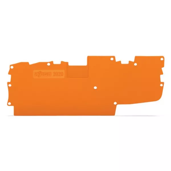 X-COM\'S  : Plaque d\'extr�mit� et interm�diaire 2C / 2 broches / Orange (2020-1492)