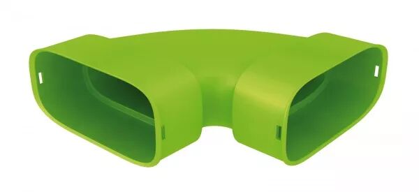 XCH 60X130 - COUDE HORIZONTAL POUR RESEAUX CLIP & GO SECTION 60X130