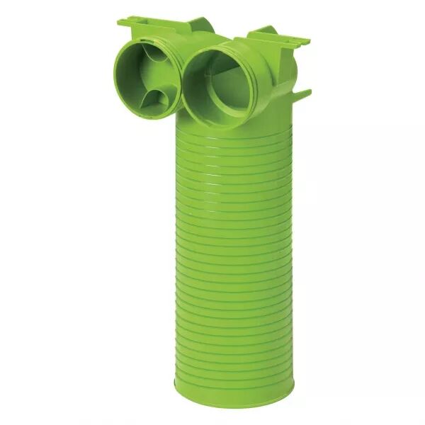 Xcmv 75 - coude mixte vertical pour reseaux clip & go diam�tre 75/125 (464034)