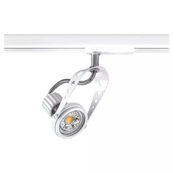 YEO 029 - Spot Rail 1 all. 029 GU10, blanc, a/lpe LED 4W 3000K 500lm incl (0268)