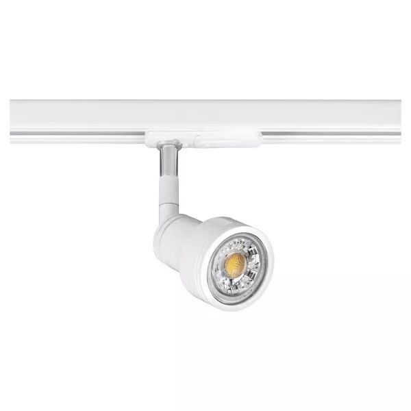 ZAO 029 - Spot Rail 1 all. 029 GU10, blanc, a/lpe LED 4W 3000K 500lm incl (0222)