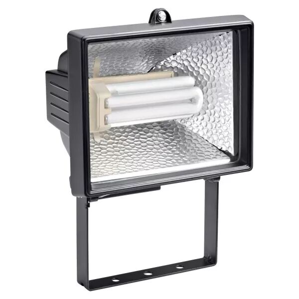 ZENITH - Proj. Ext. IP44 IK05 R7s 118mm 400W max, basc., noir, lampe non incl. (0563)