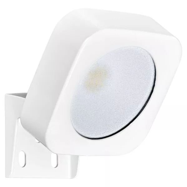 ZODIAK - Proj. Ext. IP65 IK06, blanc, angle 100�, LED int�g. 10W 4000K 1100lm (50393)